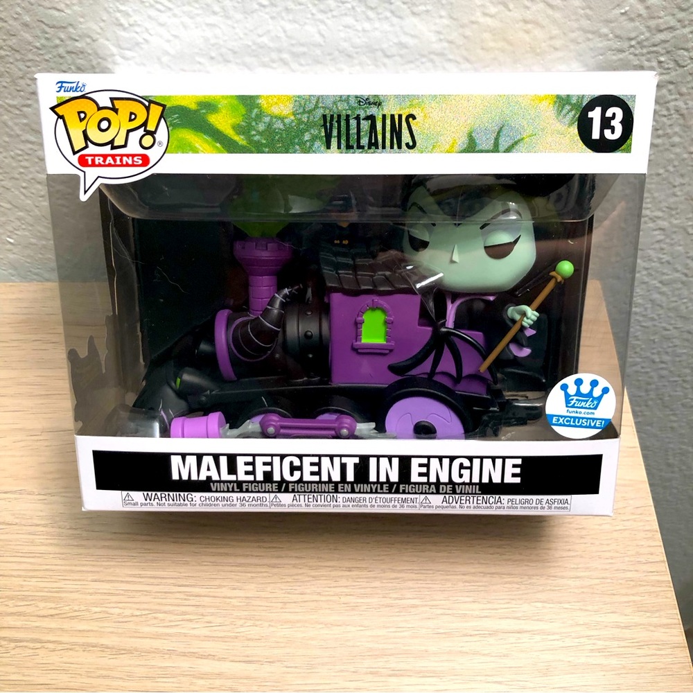 Funko Pop! Trains: Disney - Maleficent - Funko Web (FW) (Exclusive) #13